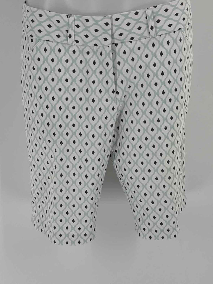 Size 6 Peter Millar Green Print Shorts