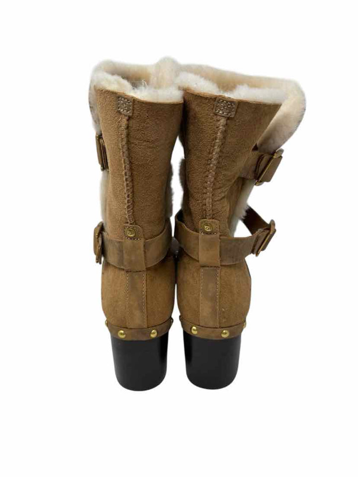Shoe Size 8 Ugg Tan Suede Boots