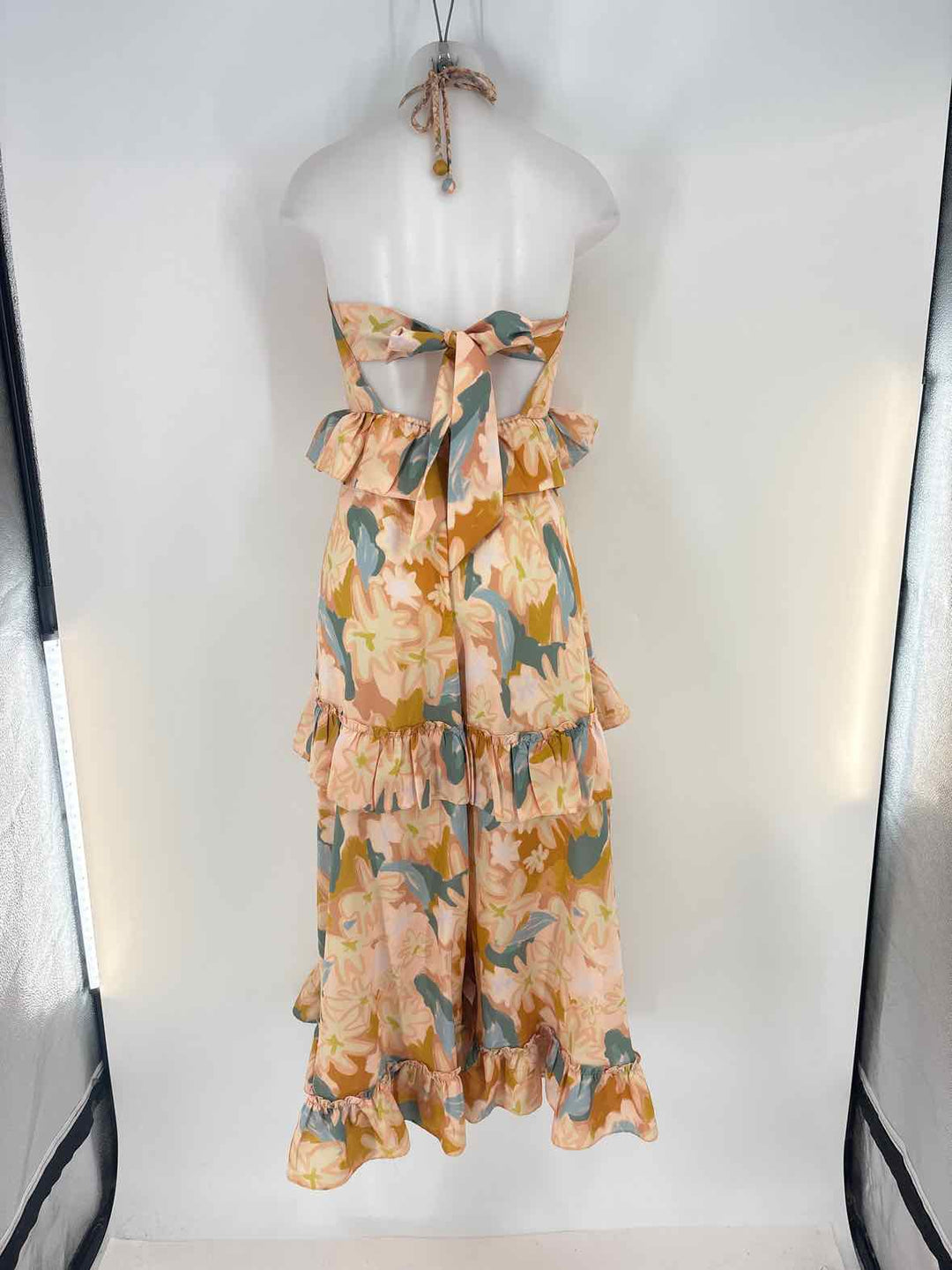 Size S ORANGE PRINT Dress