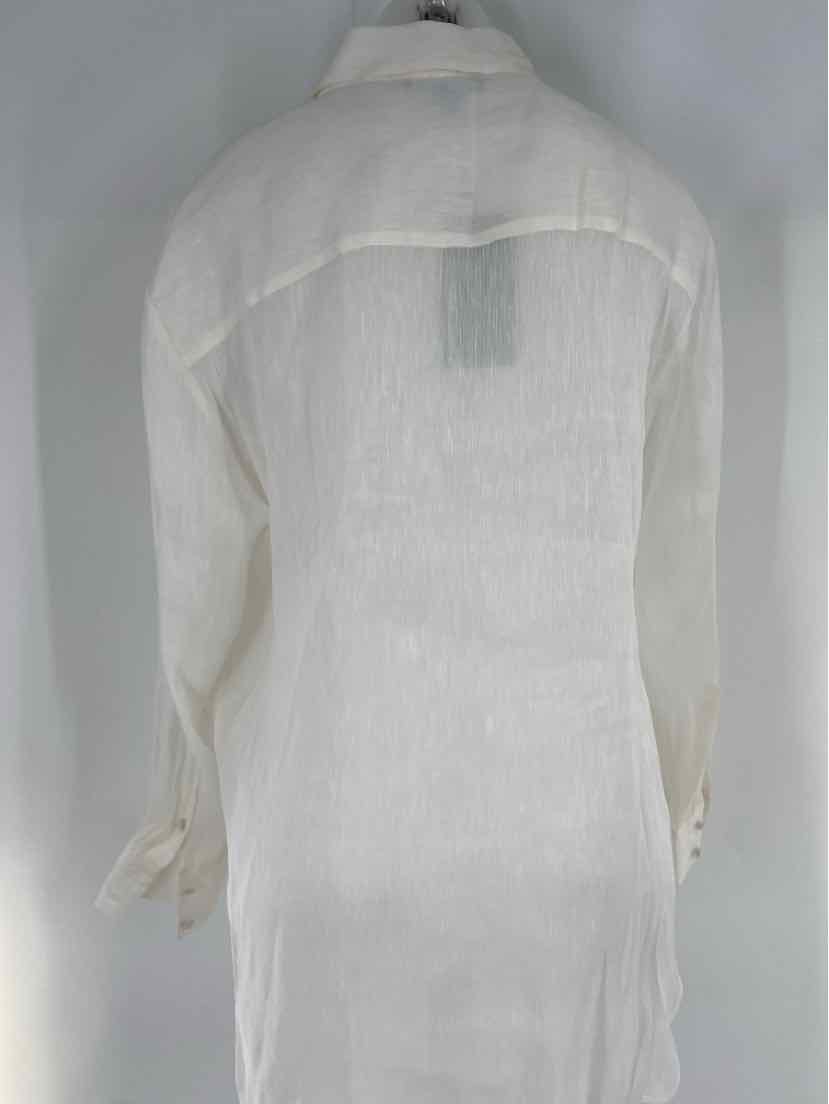 Size S ANTONIO MELANI Ivory Shirt