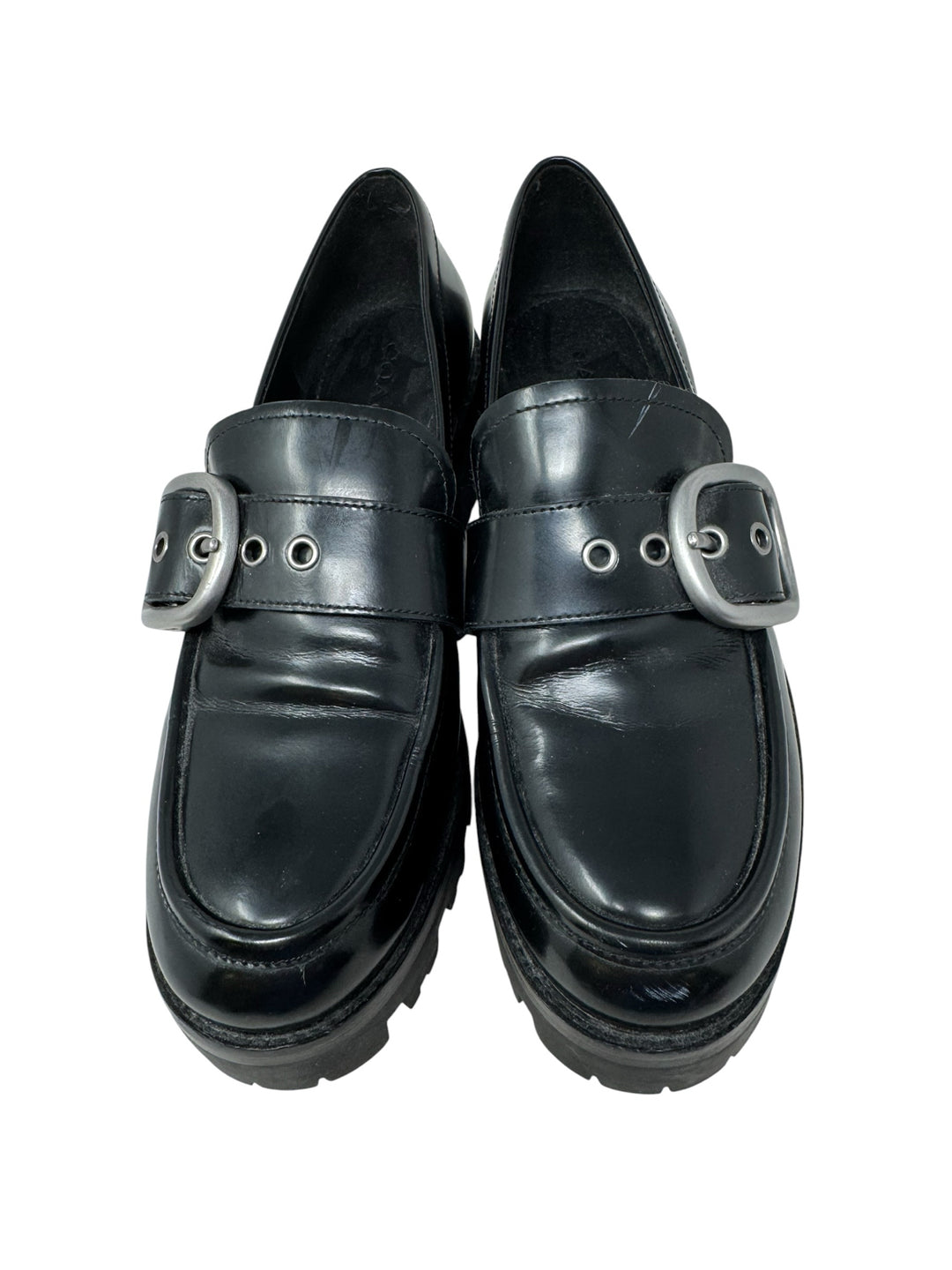 Shoe Size 40 Coach Black Loafers