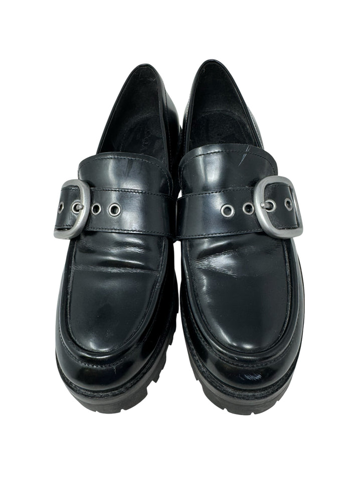 Shoe Size 40 Coach Black Loafers