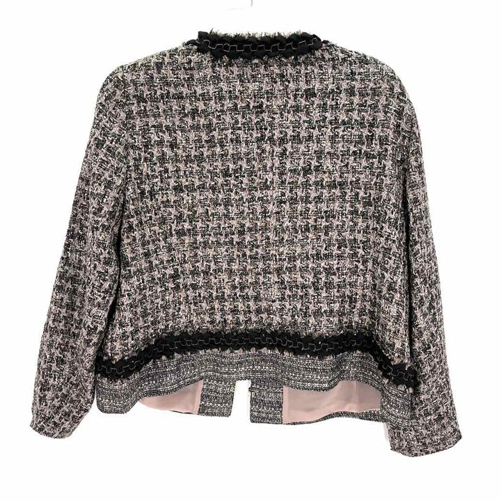Size 1X BASLER Gray Tweed Blazer