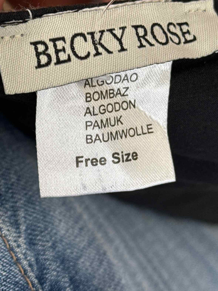 Size One Size White Print Jacket
