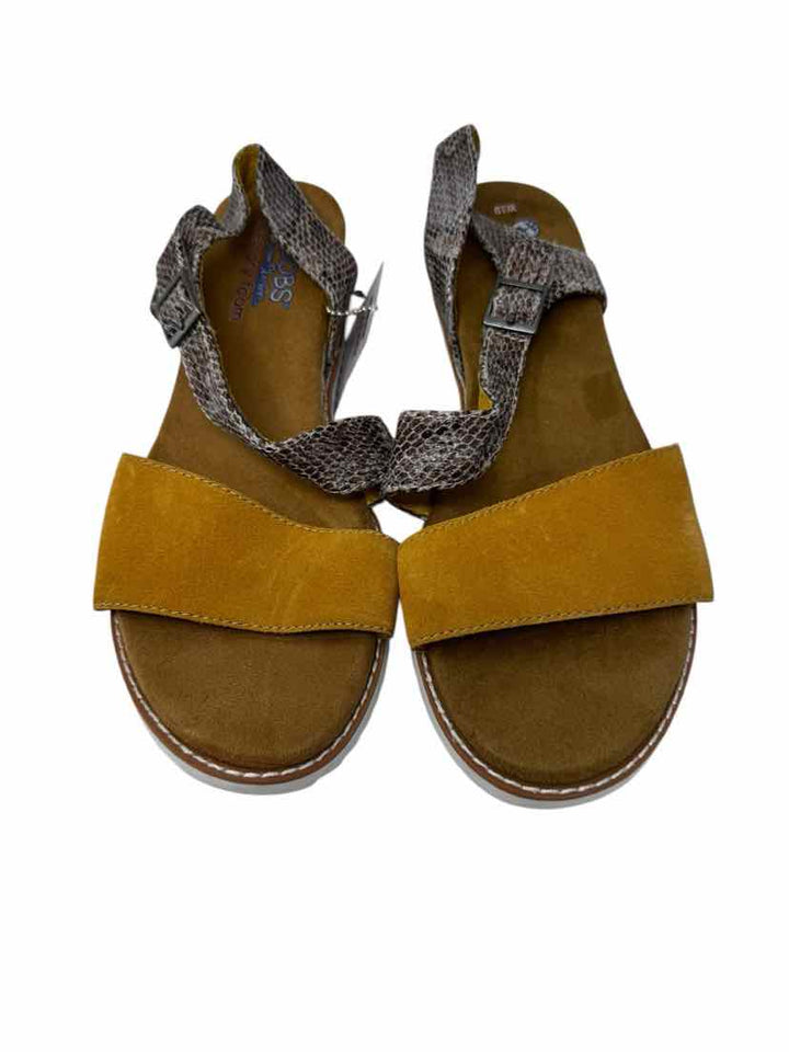 Shoe Size 10 Sketchers Yellow Sandals