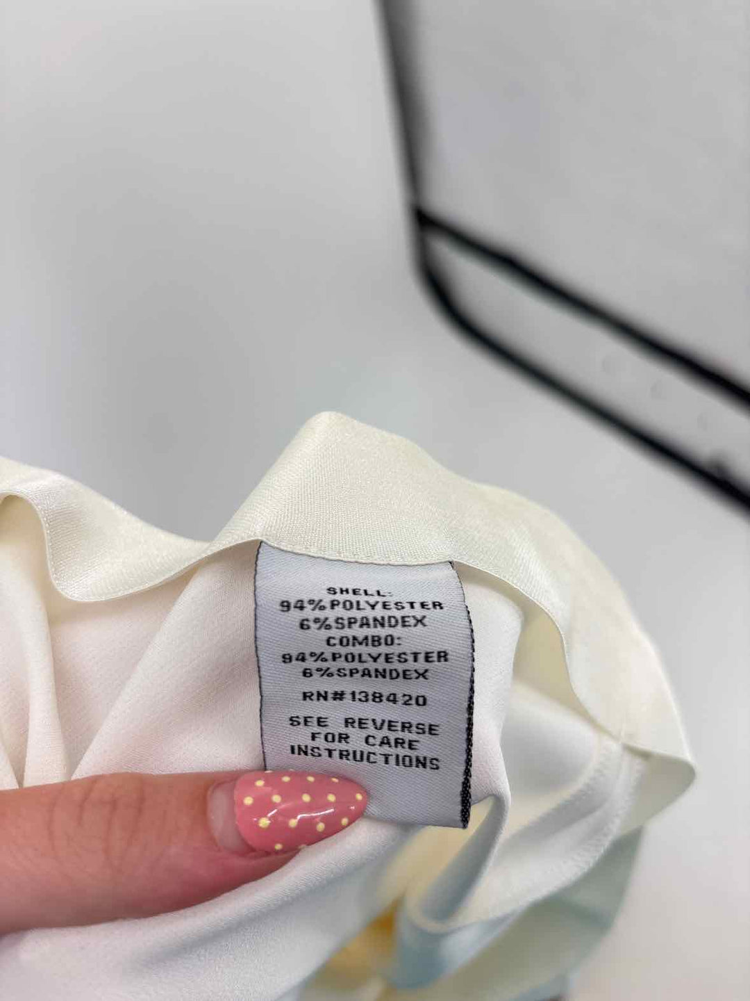 Size 2 ETCETERA Cream 2 PC Dress