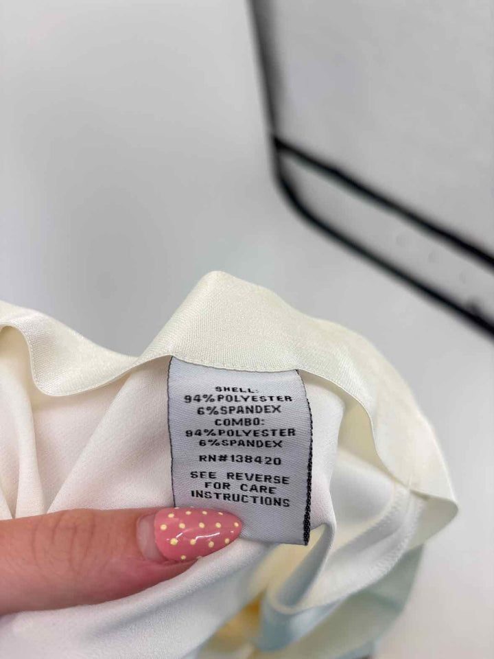 Size 2 ETCETERA Cream 2 PC Dress