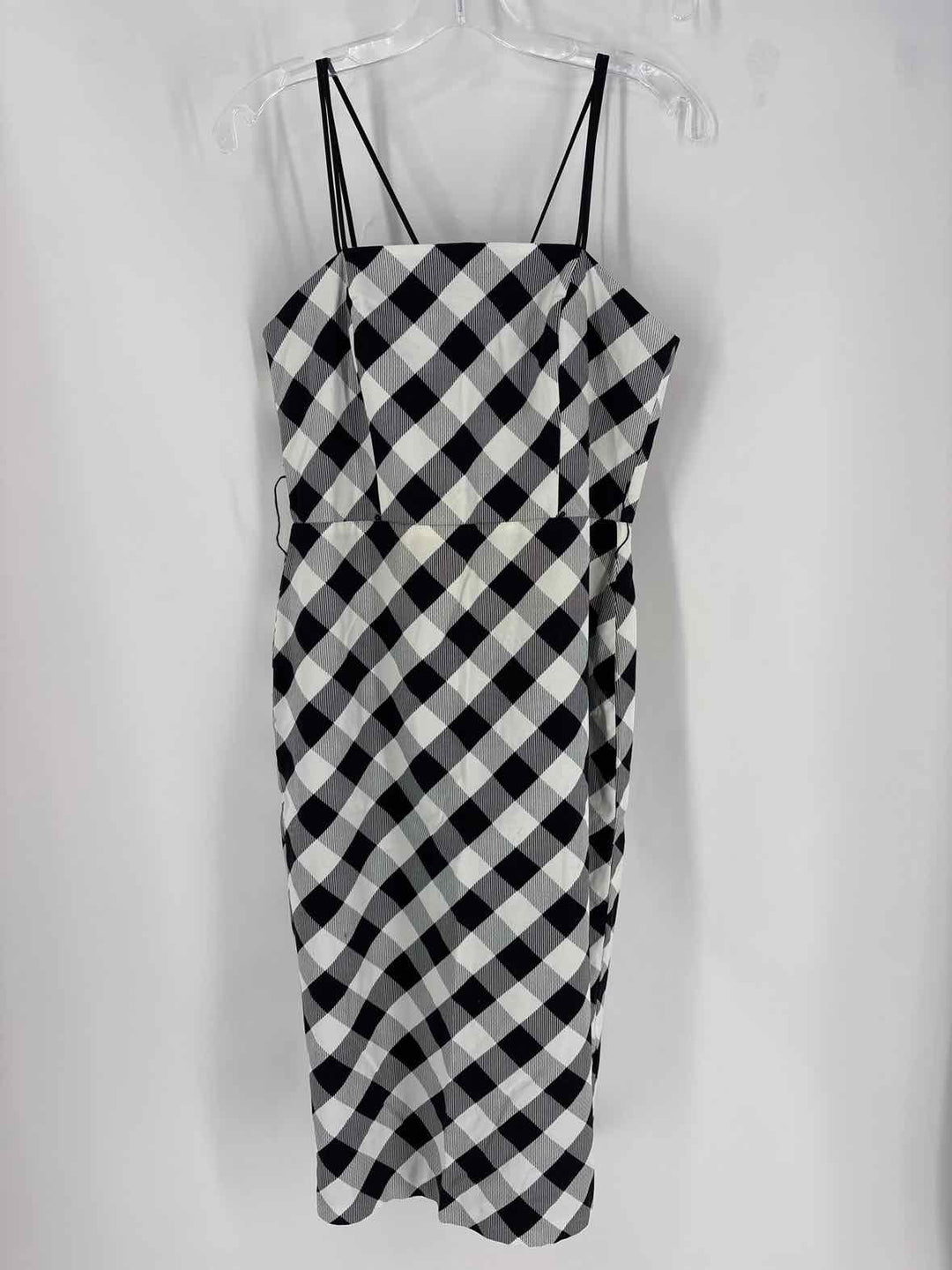 Size 4 White House Black Market Black/White Dress