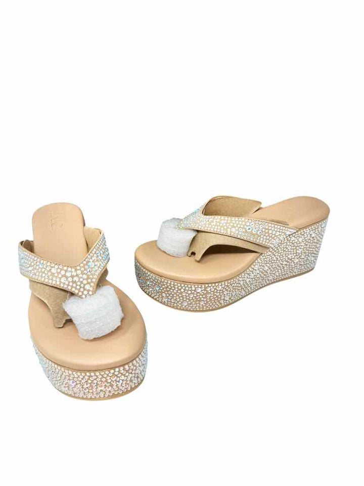 Shoe Size 7 INC Tan Sandals