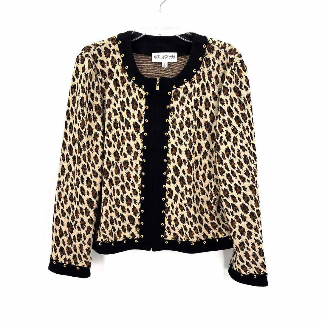 Size 12 ST JOHN Multi-Color Sweater