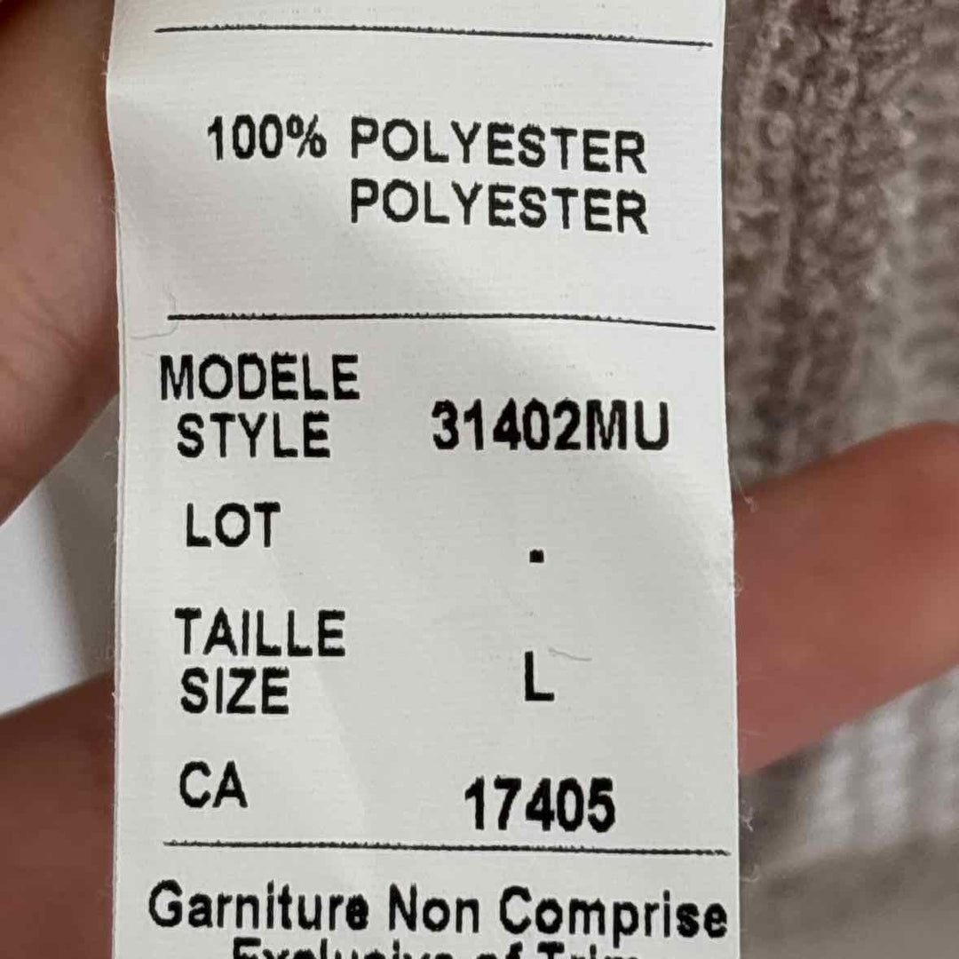 Size L Tan Sweater
