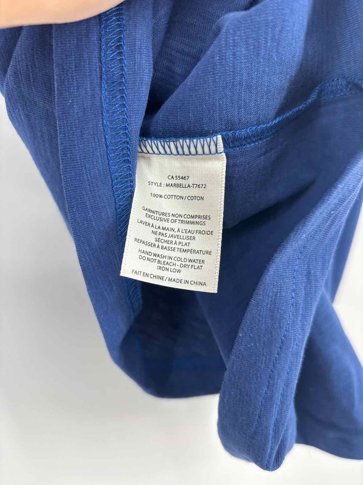 Size M MELISSA NEPTON Navy Shirt