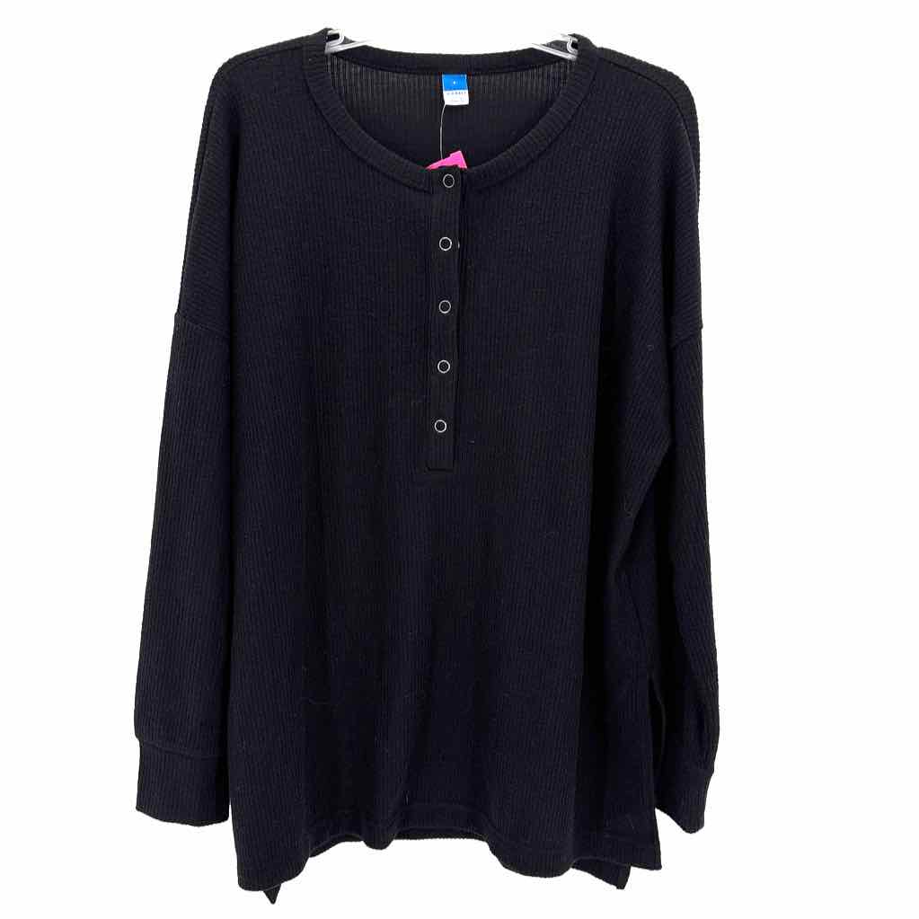 Size L Old Navy Black Knit Sweater