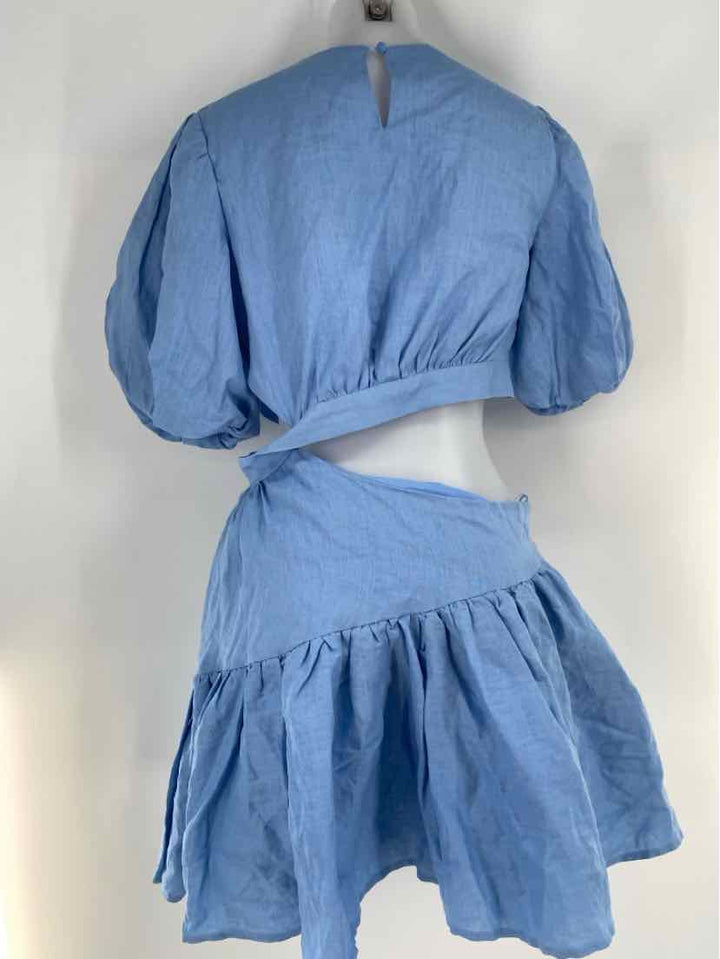 Size L Bardot Blue Dress