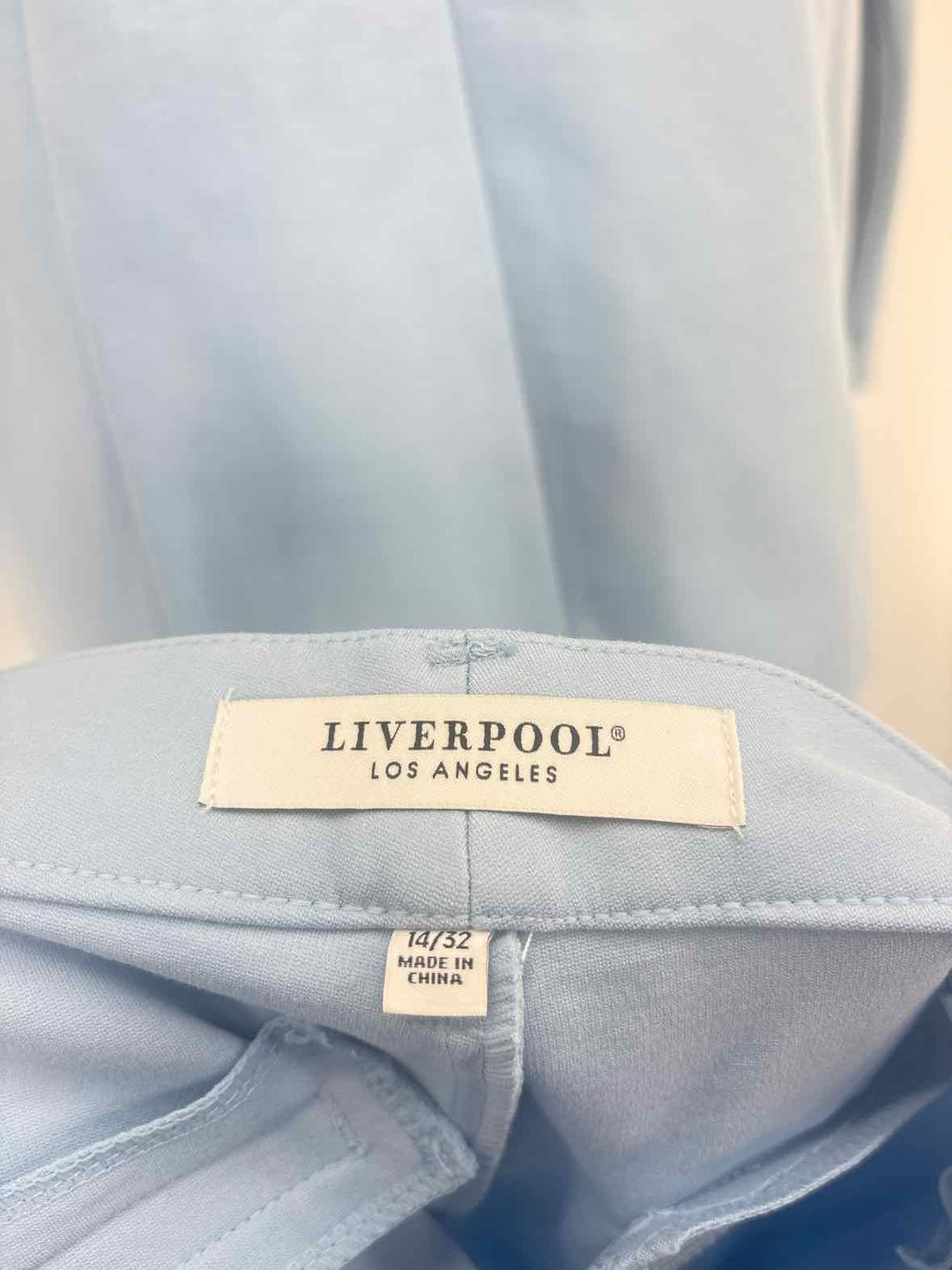 Size 14 LIVERPOOL Light Blue Pants Suit