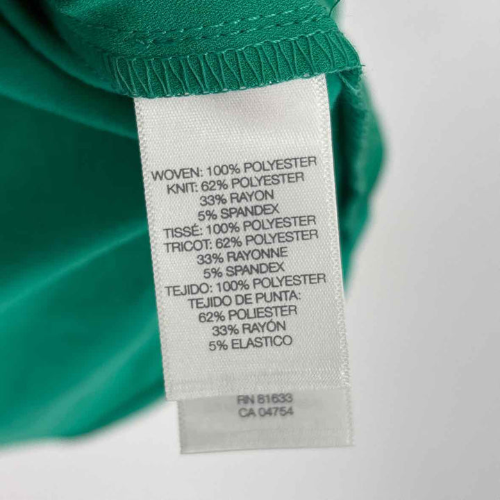 Size S Kenneth Cole Green Shirt