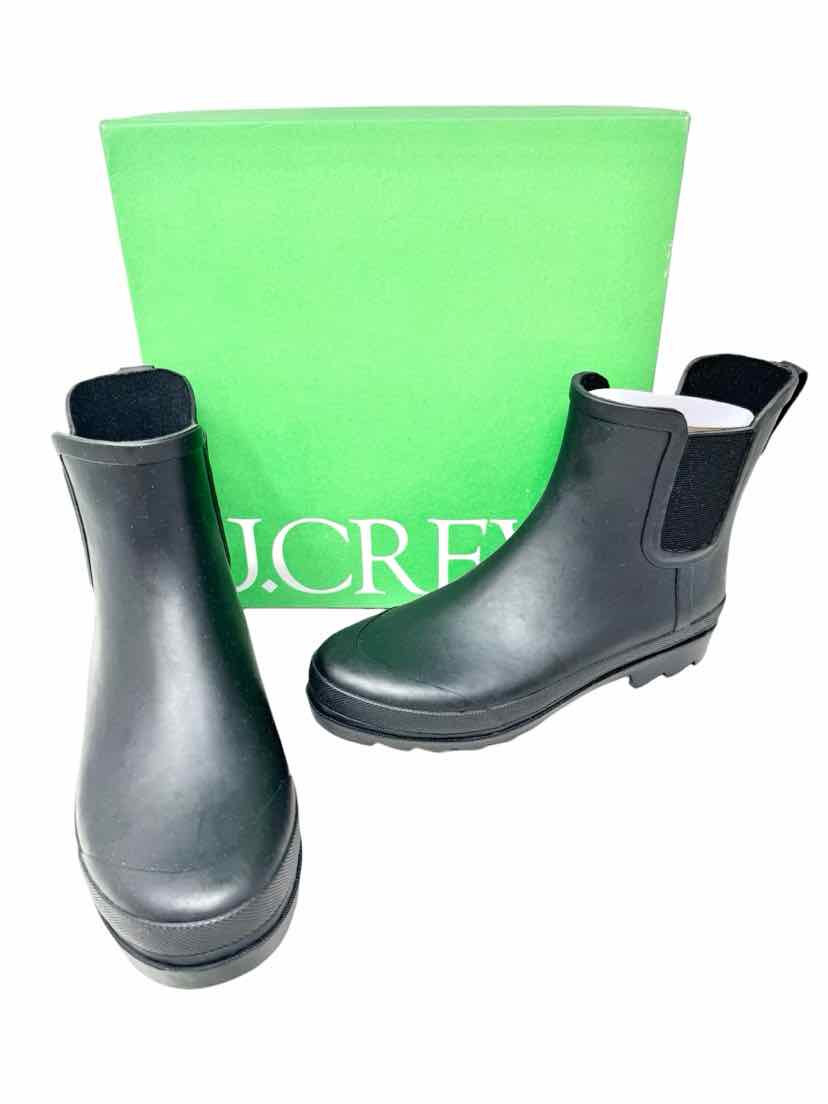 Shoe Size 9 J Crew Black Rubber Boots