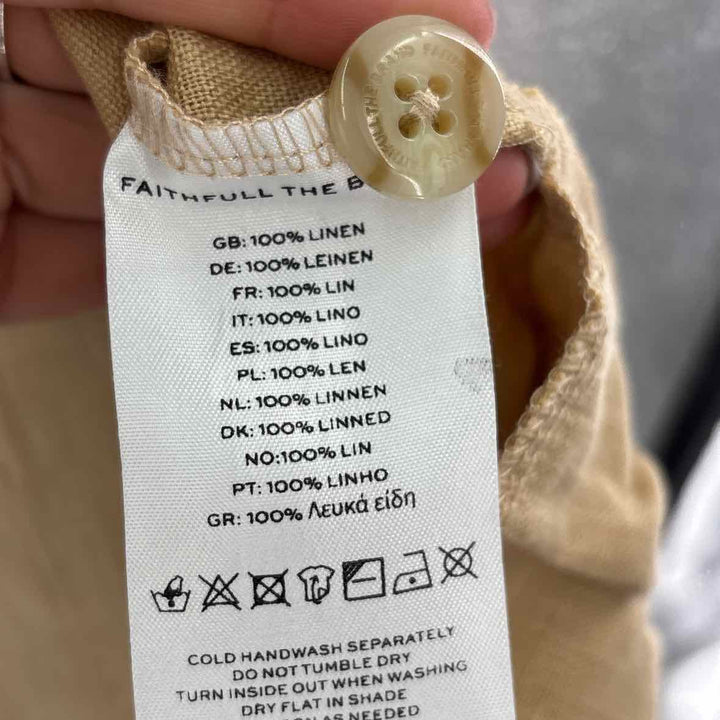 Size 10 Khaki Linen Pants