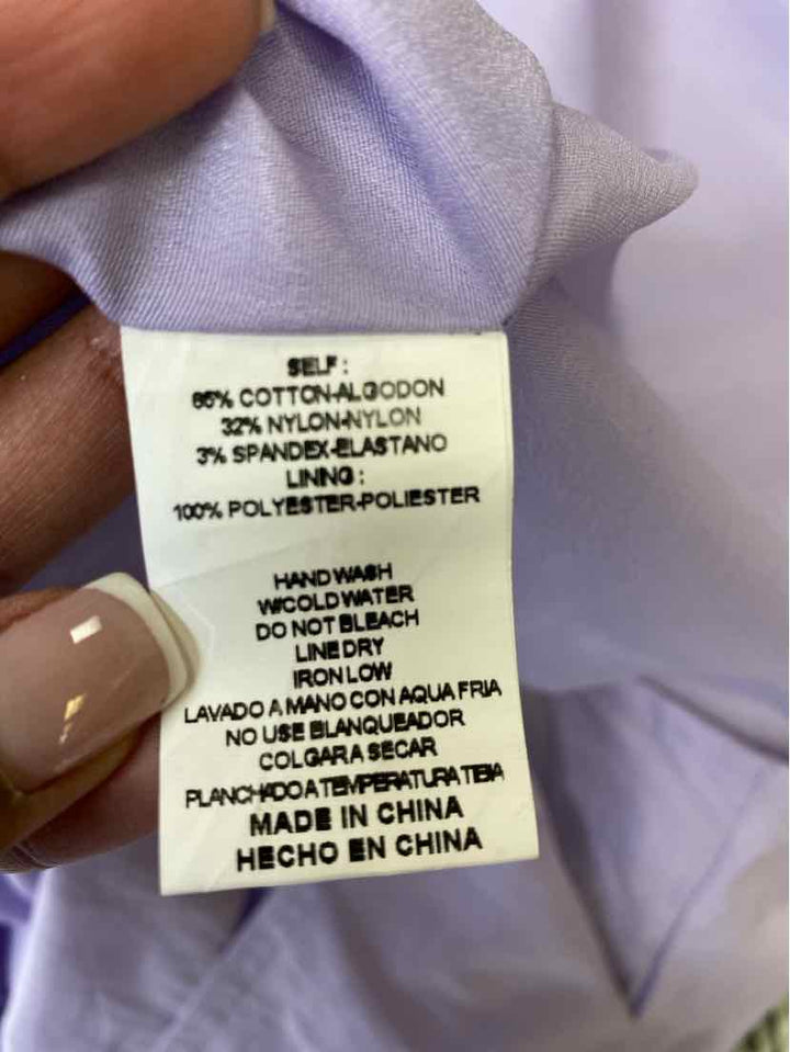 Size L Purple Dress