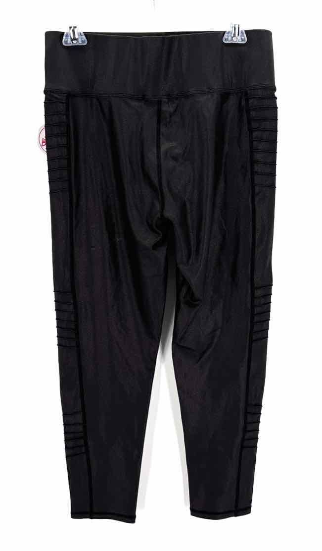 Size XL Black Faux Leather Leggings