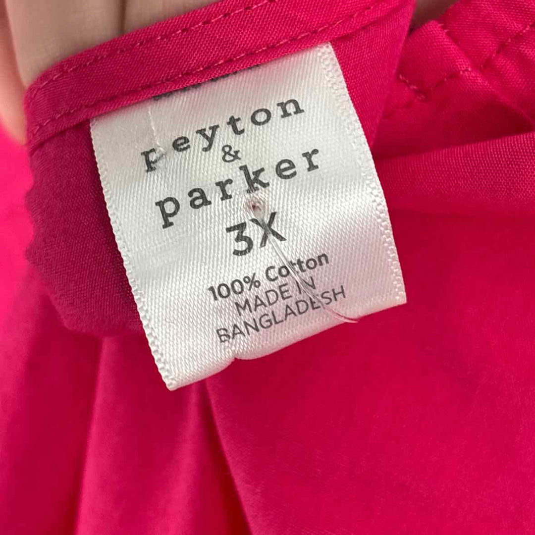 Size 3X Multi-Color Cotton Dress