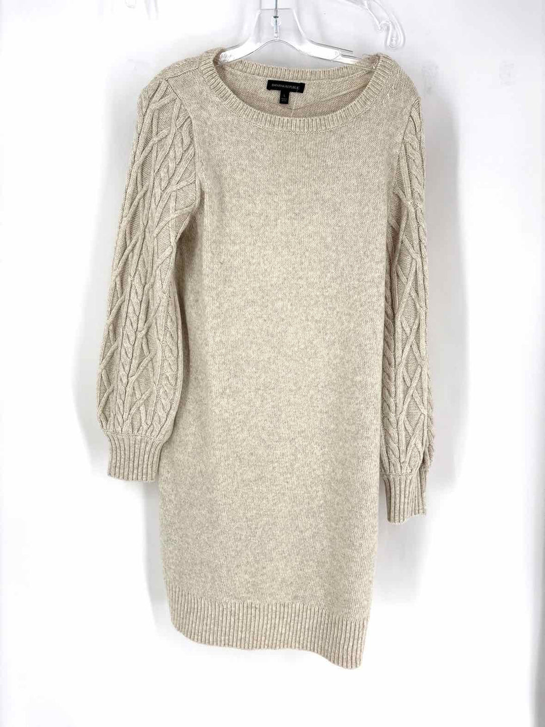 Size L Banana Republic Beige Dress
