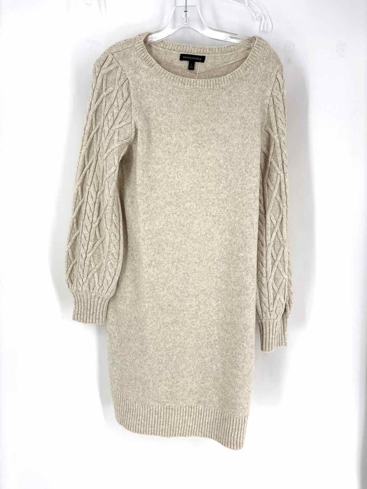 Size L Banana Republic Beige Dress