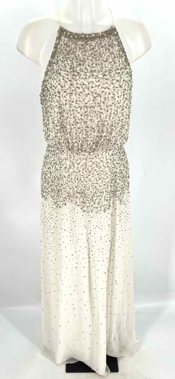 Size 10 Anthropologie White PROM