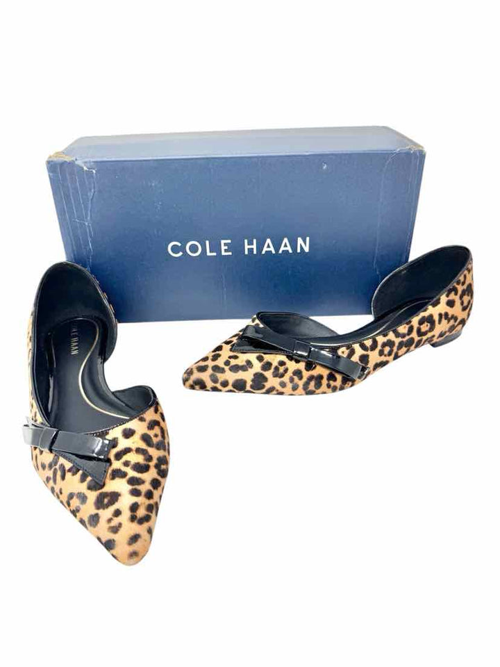 Shoe Size 9 Cole Haan Tan Flats