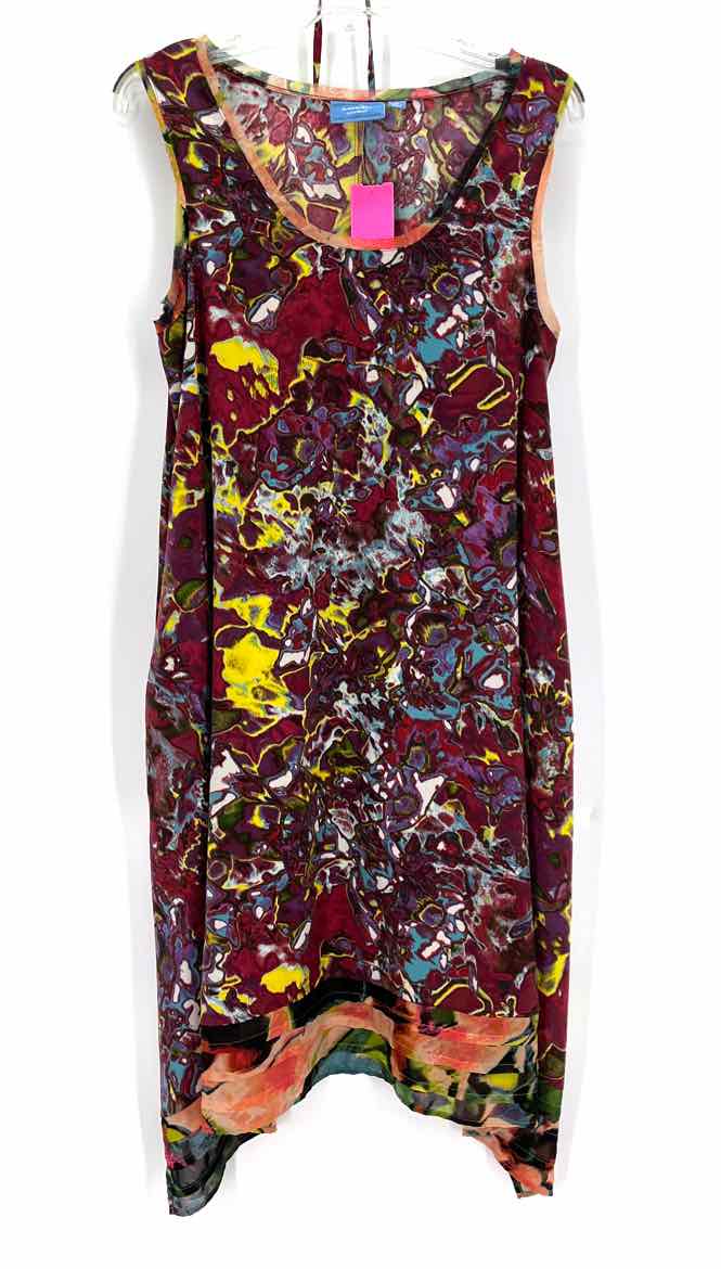 Size M SIMPLY VERA WANG Burgundy Dress