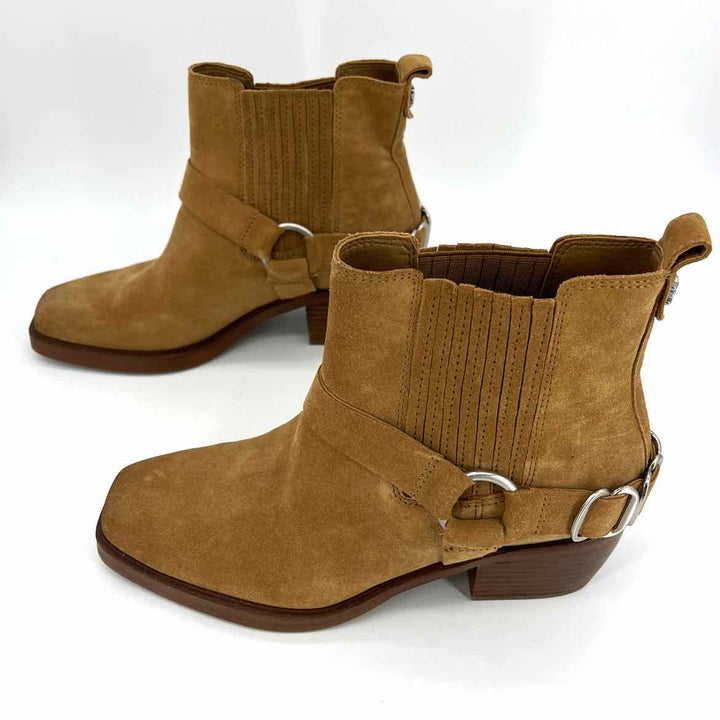 Shoe Size 6 Sam Edeleman Camel Leather Boots