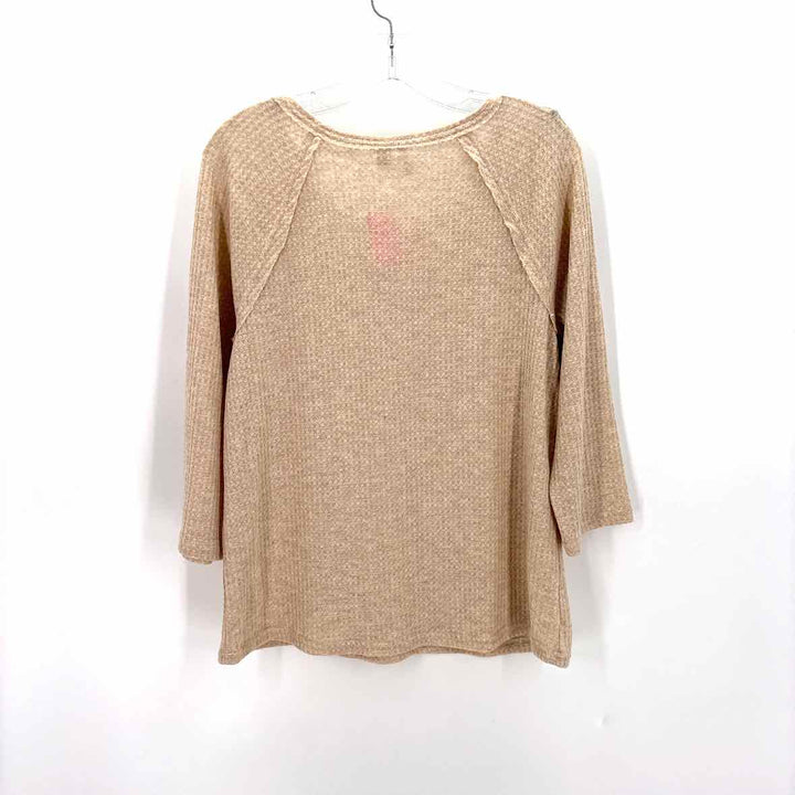 Size S CATO Oatmeal Thermal Shirt