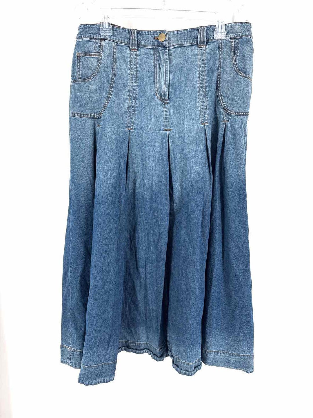 Size XL SOFT SURROUNDINGS Denim Skirt