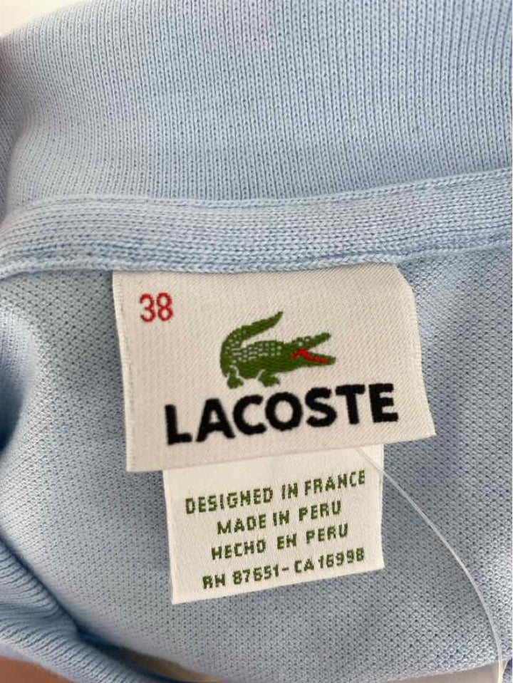 Size 6 Lacoste Blue Shirt