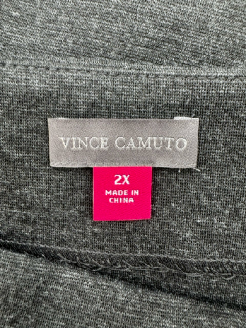 Size 2X Vince Camuto Gray Skirt