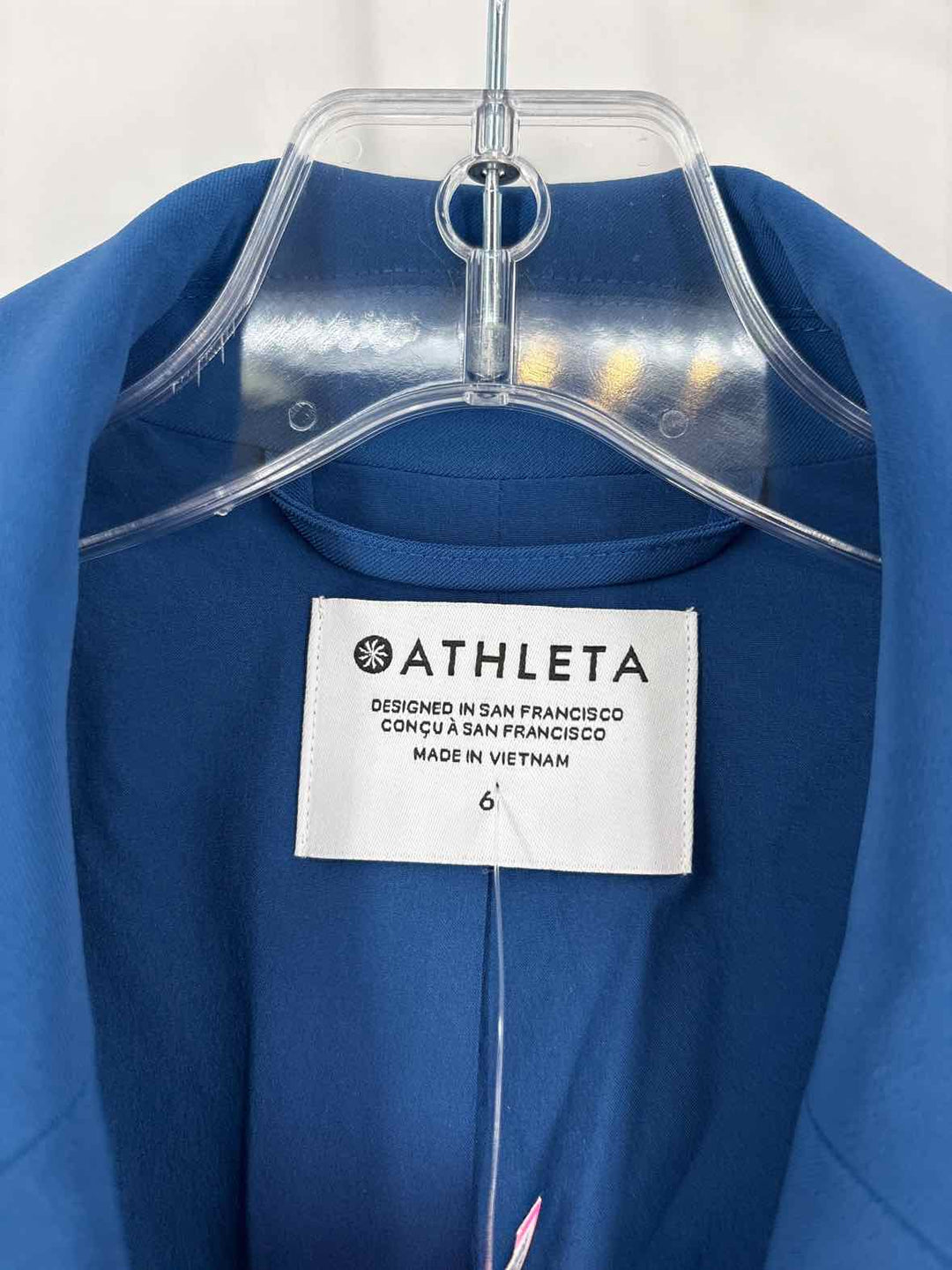 Size 6 Athleta Blue Blazer