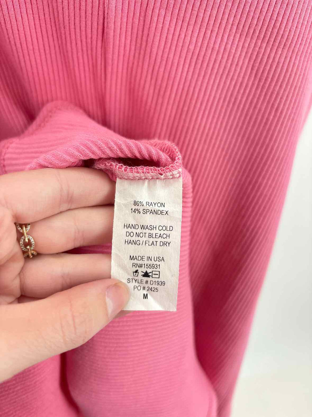 Size M Pink Dress