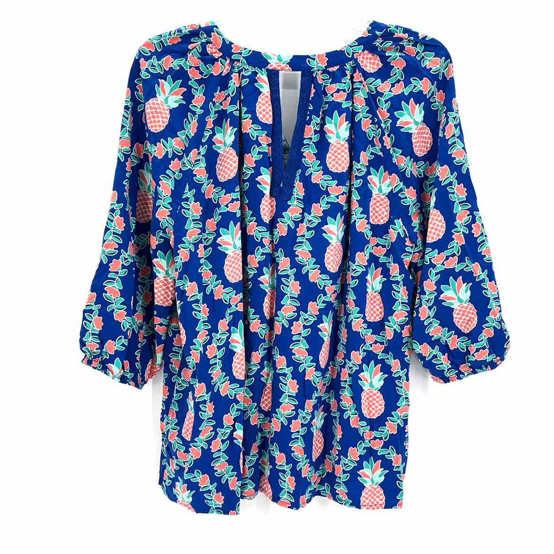 Size XL CROWN & IVY Blue Shirt