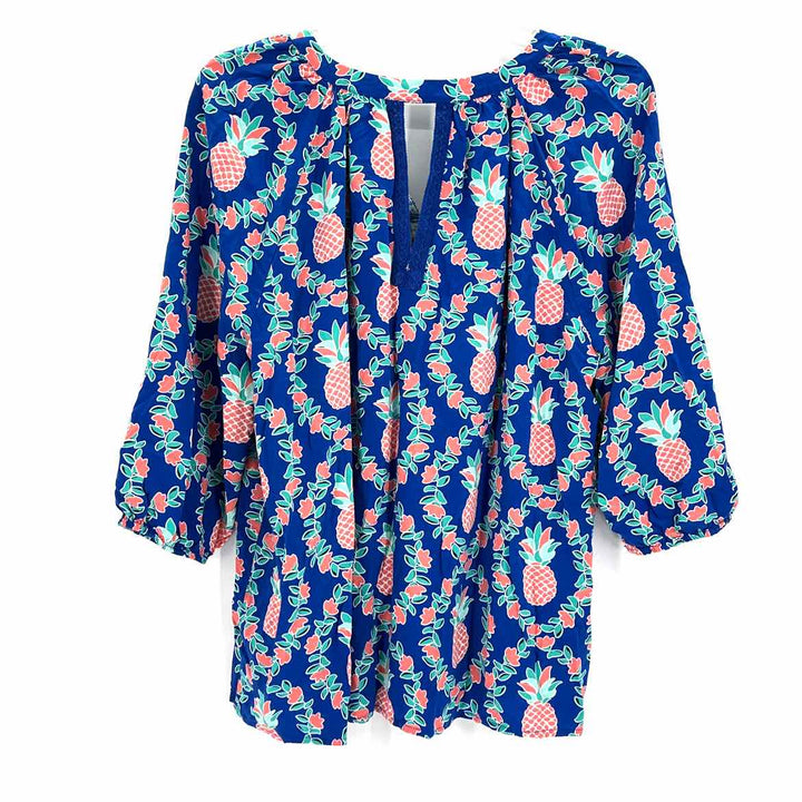 Size XL CROWN & IVY Blue Shirt