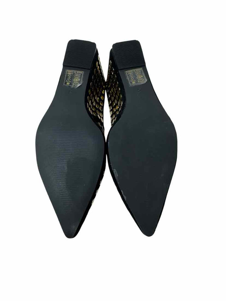 Shoe Size 8 AZALEA WANG Black Mules