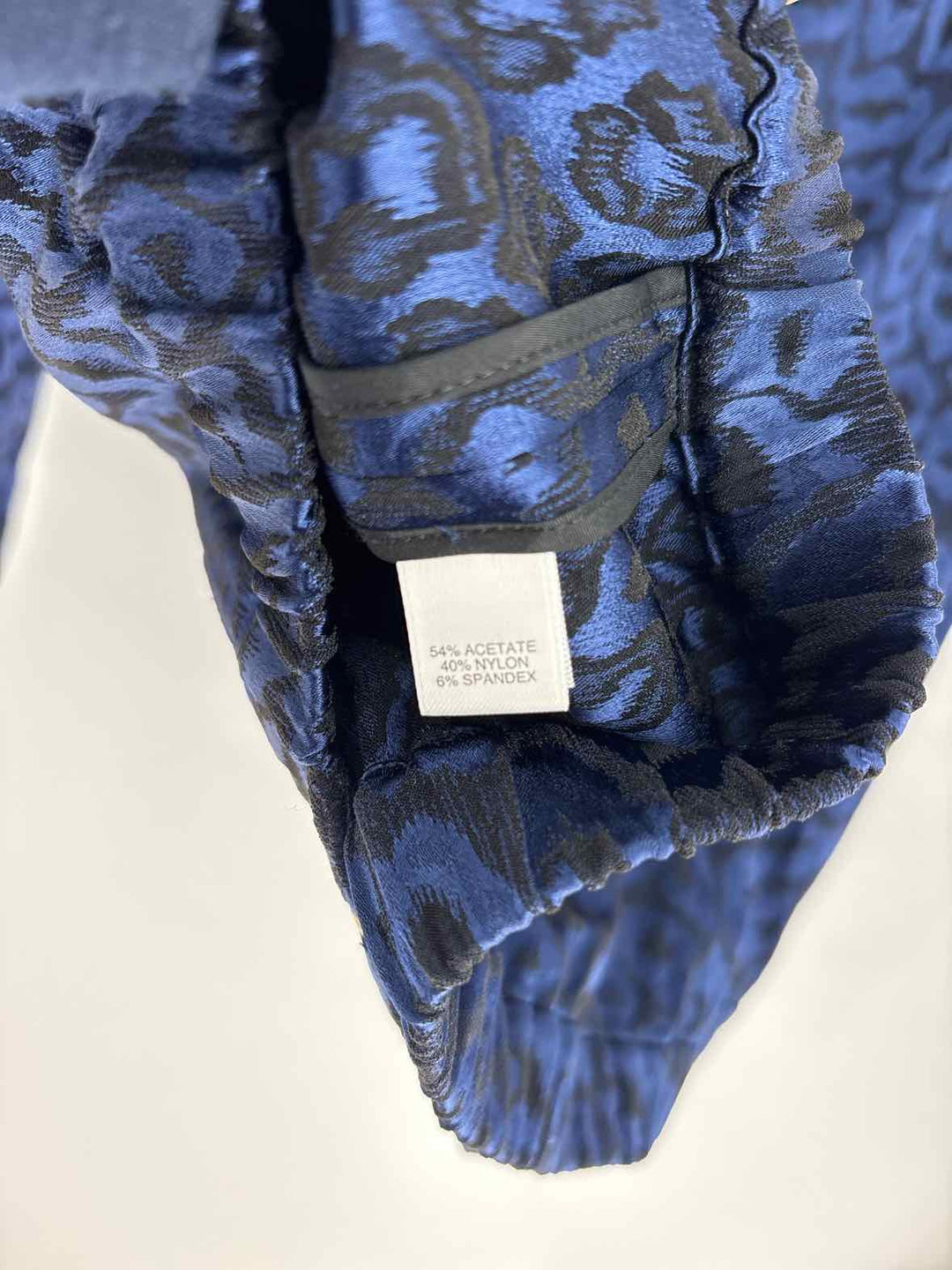 Size L ST JOHN Blue Print Jacket