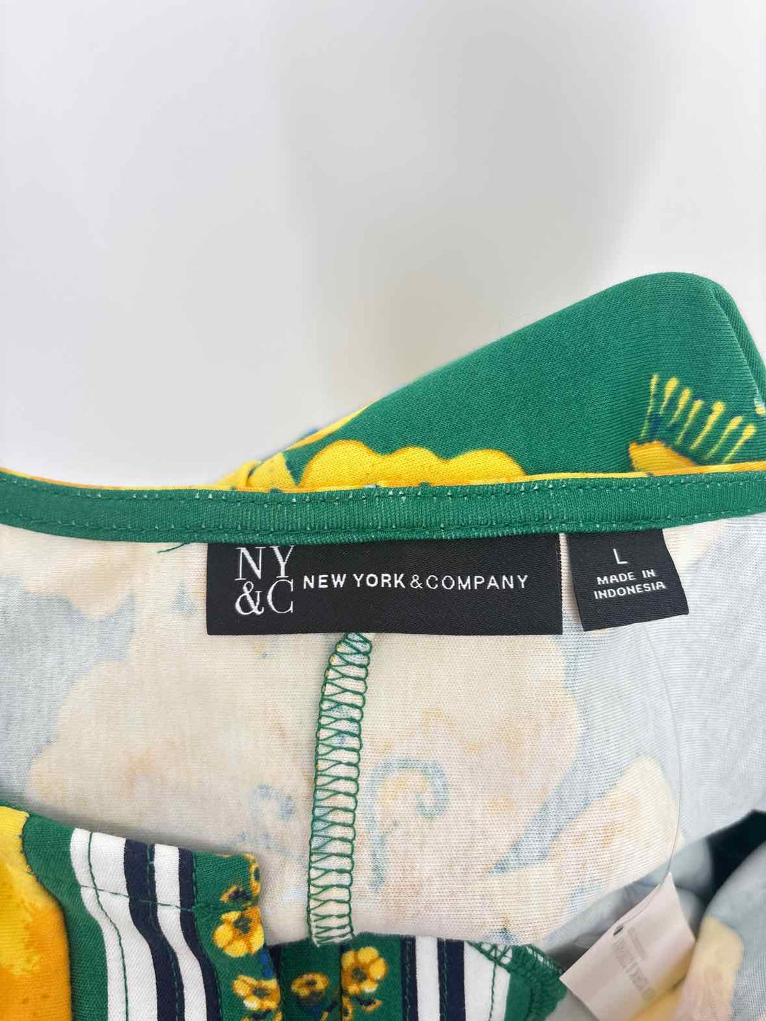 Size L NY & CO Green Dress