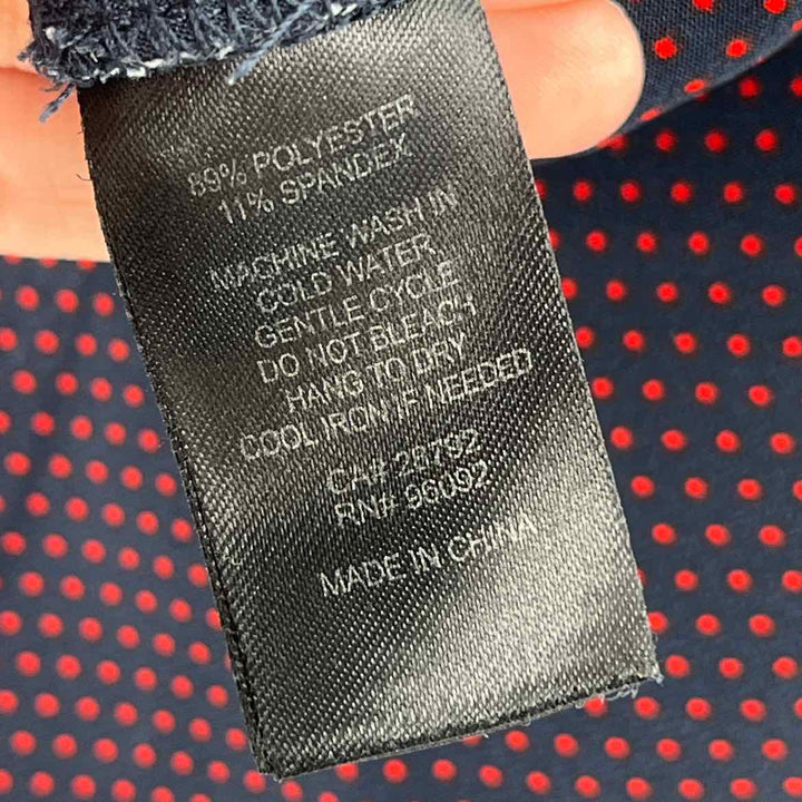 Size 8 Navy Print Pants