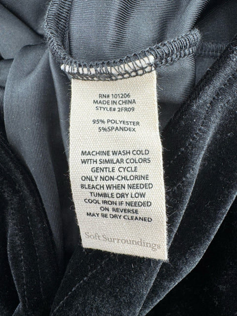 Size M SOFT SURROUNDINGS Black Jacket