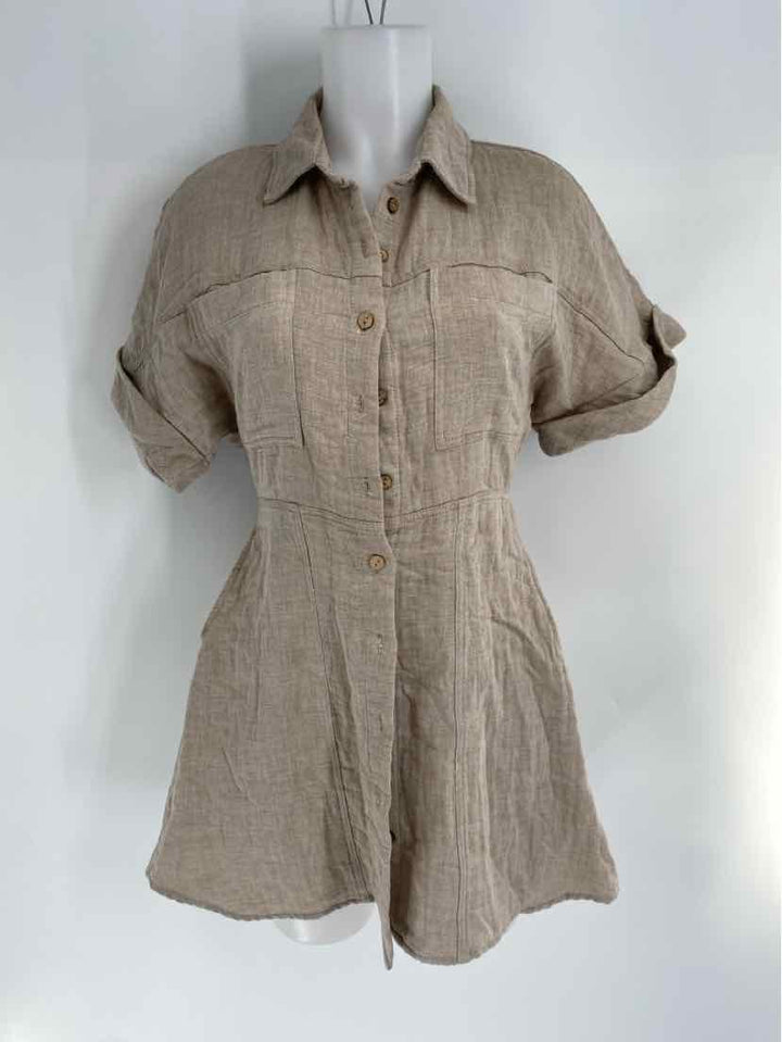 Size S Tan Dress