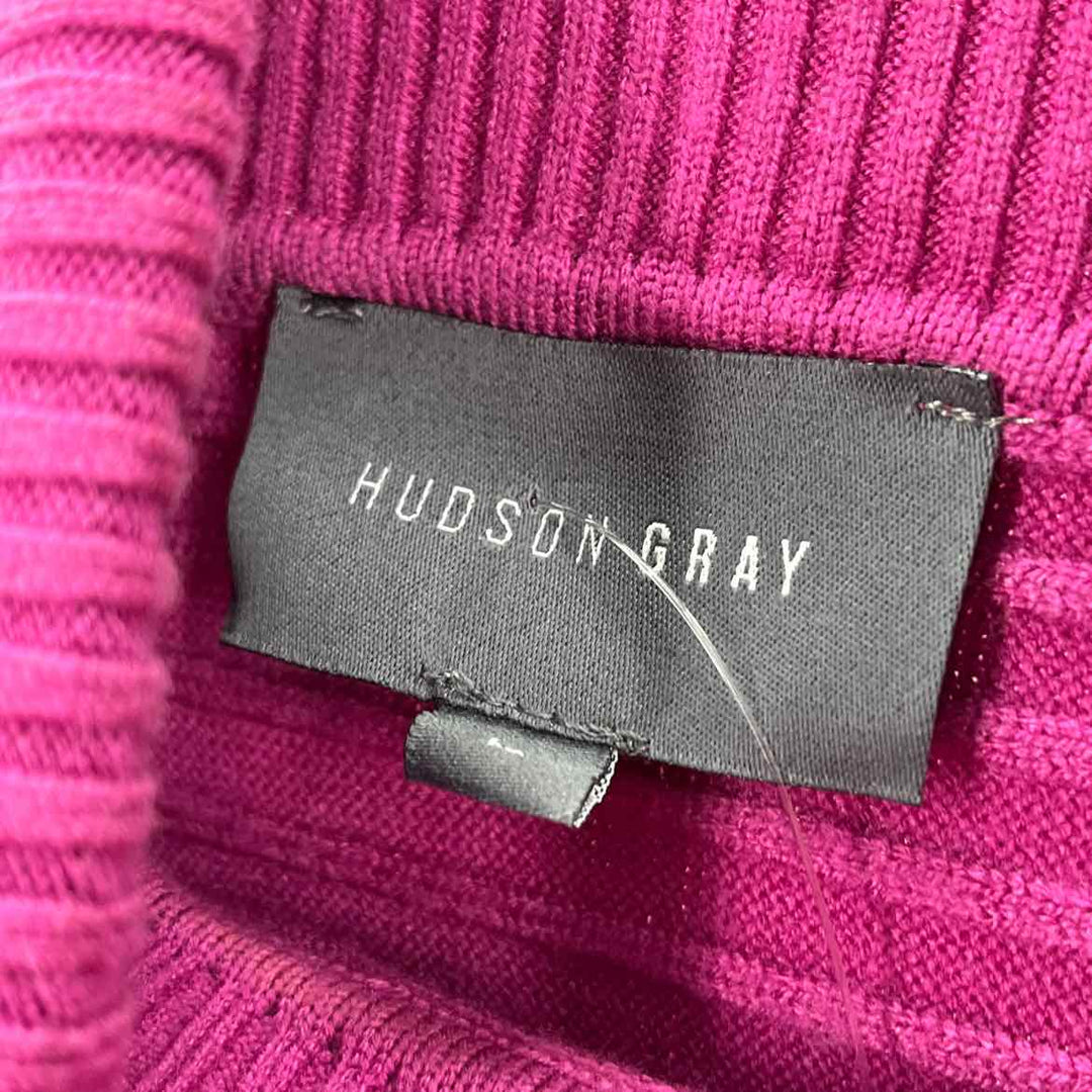 Size L HUDSON GREY Purple Sweater