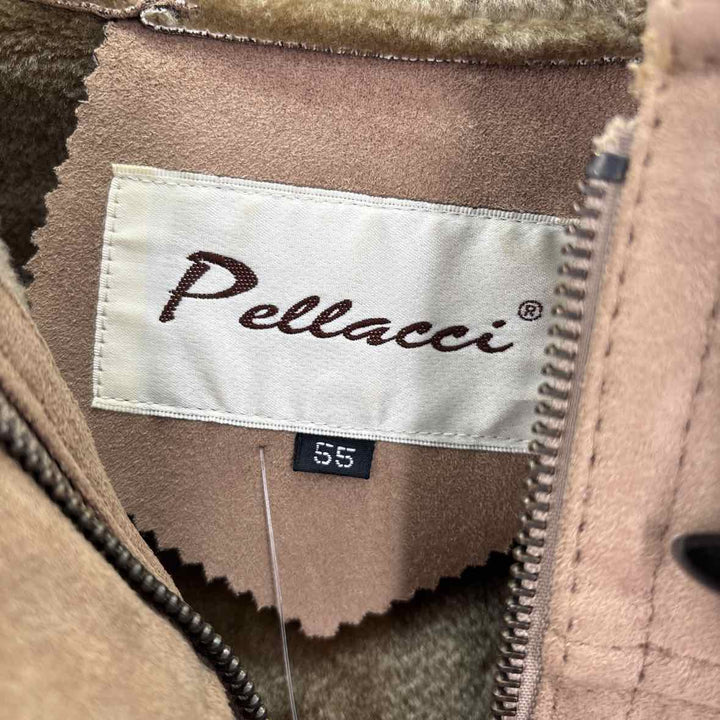 Size 24 Camel Suede Coat