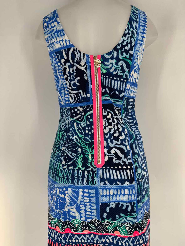 Size 4 Lilly Pulitzer Blue Dress