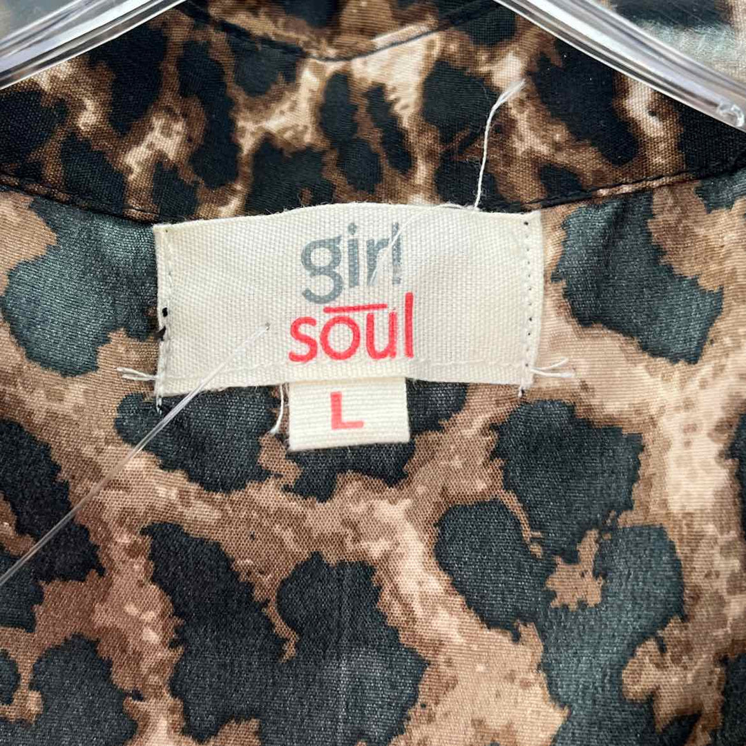 Size L Tan Shirt