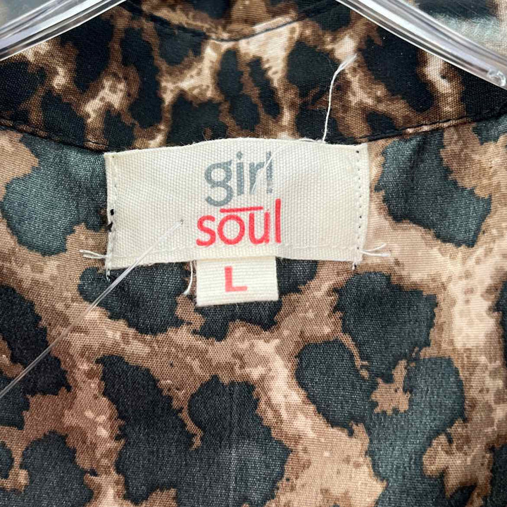Size L Tan Shirt